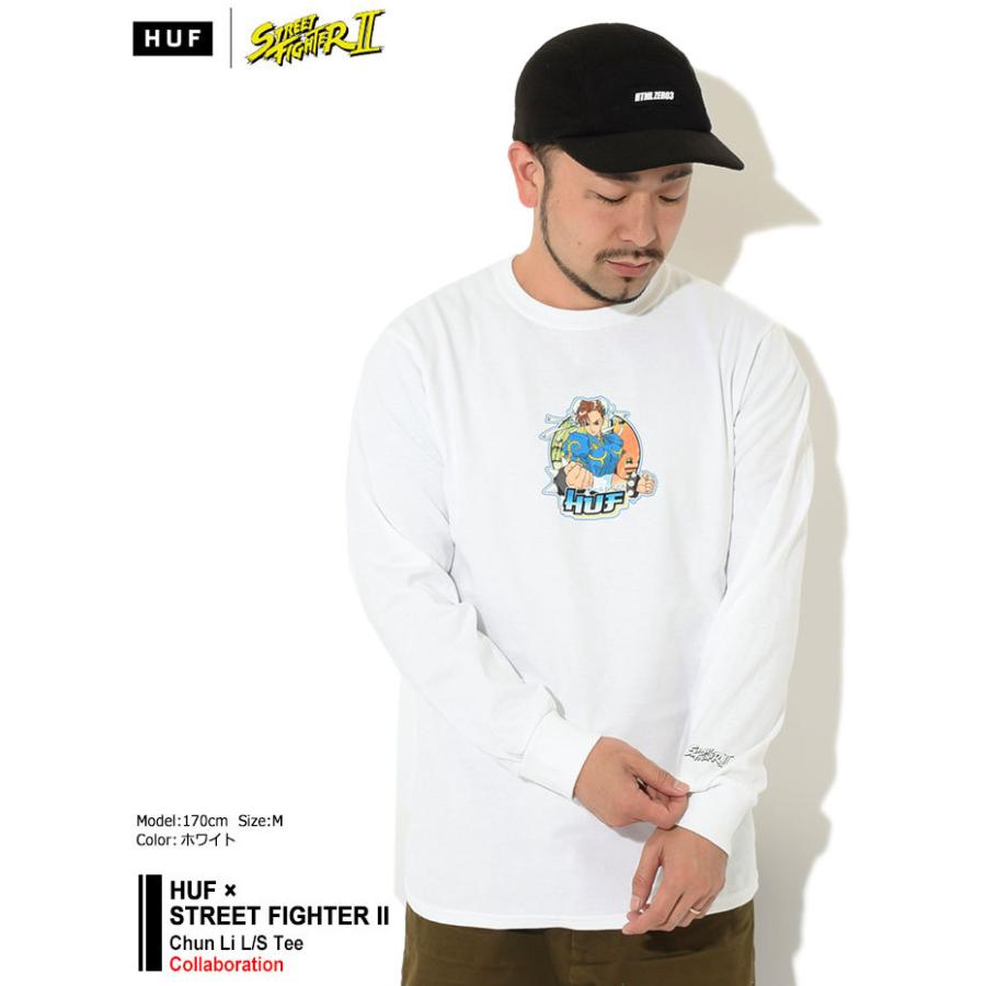 ハフ Tシャツ 長袖 Huf メンズ ストリートファイター2 春麗 コラボ Huf Street Fighter Ii Chun Li L S Tee ロンt カットソー Ts Ice Field 通販 Paypayモール