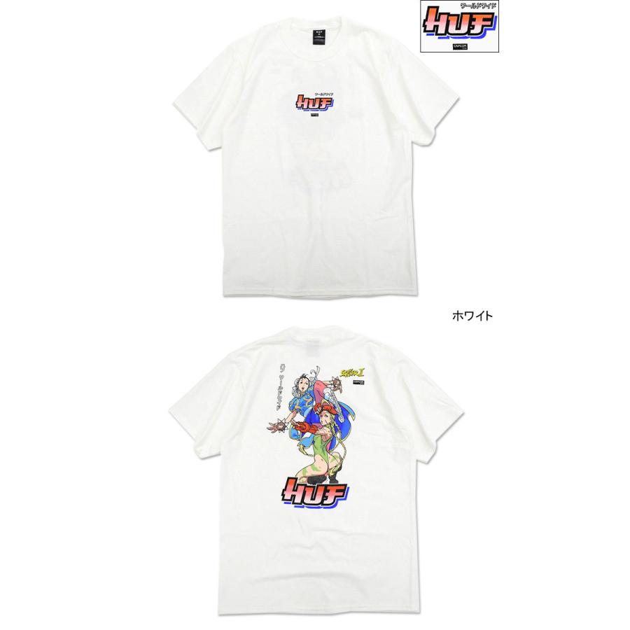 HUF ハフ Tシャツ 半袖 メンズ ストリートファイター2 春麗