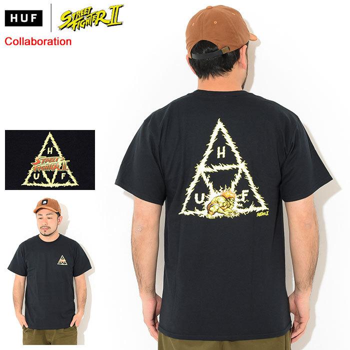HUF ストリートファイター シャツ 新品未使用 HUF ハフ Tシャツ 半袖 メンズ ストリートファイター2 キャミィ