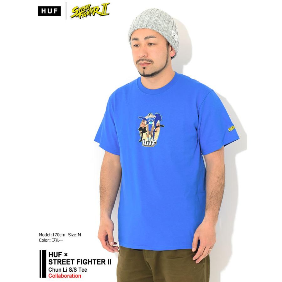 HUF ハフ Tシャツ 半袖 メンズ ストリートファイター2 春麗