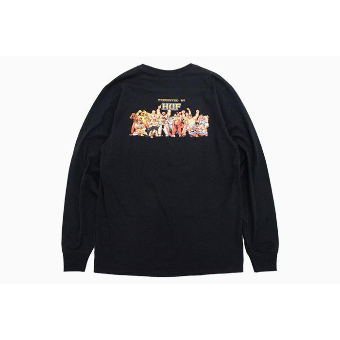 HUF（ハフ） Tシャツ 長袖 メンズ ストリートファイター2 エンディング