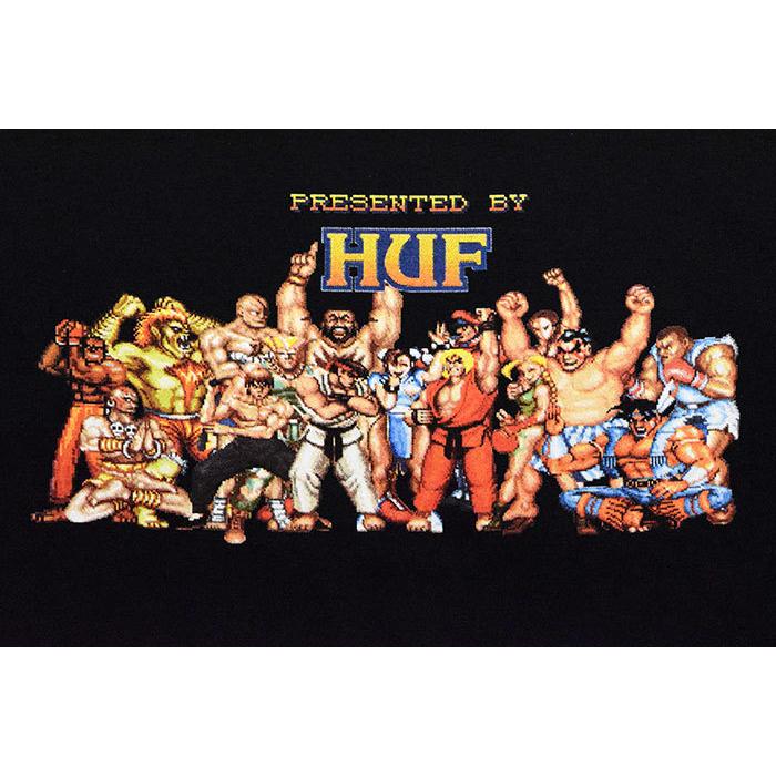 HUF（ハフ） Tシャツ 長袖 メンズ ストリートファイター2 エンディング