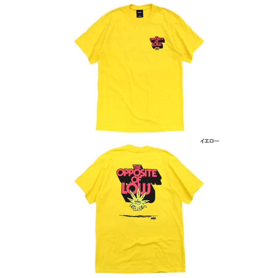 ★国内在庫/即発可*HUF*420/OPPOSITE OF LOW Tシャツ★ 楽天市場】ハフ HUF Tシャツ 半袖 メンズ オポジット オブ ロー