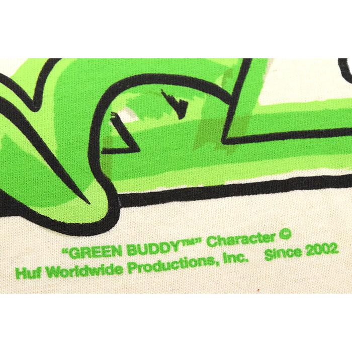 HUF（ハフ） Tシャツ 半袖 メンズ グリーン バディ TT ( HUF Green