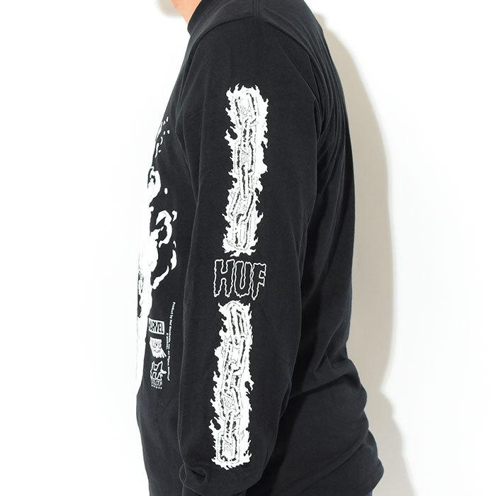 HUF（ハフ） ロンT Tシャツ 長袖 メンズ マーベル ゴーストライダー
