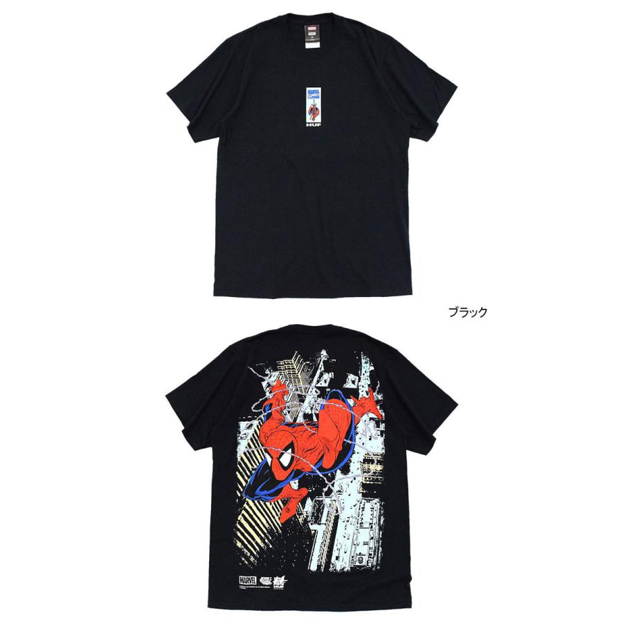 HUF（ハフ） Tシャツ 半袖 メンズ マーベル スパイダーマン コラボ