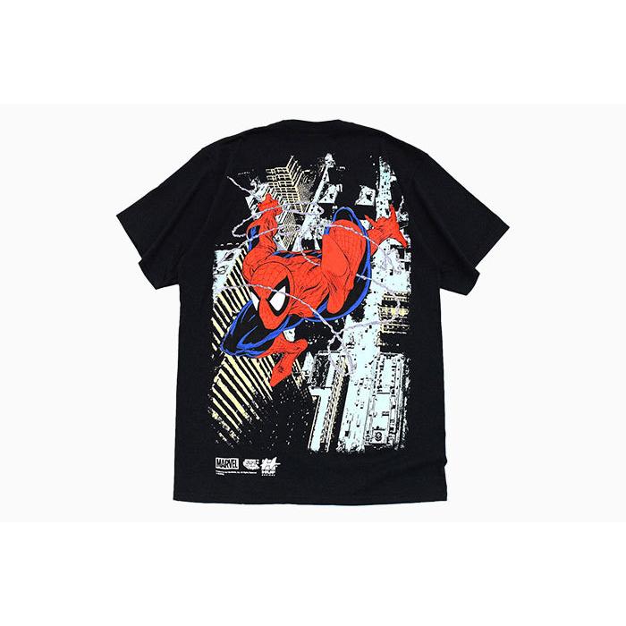 HUF（ハフ） Tシャツ 半袖 メンズ マーベル スパイダーマン コラボ