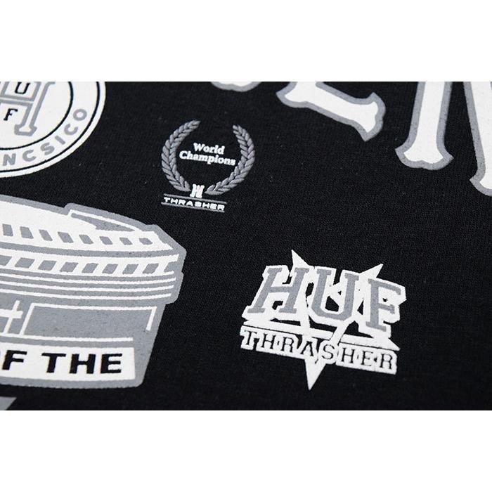 HUF（ハフ） ロンT Tシャツ 長袖 メンズ スラッシャー モンテレイ