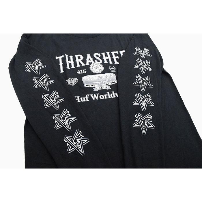 HUF（ハフ） ロンT Tシャツ 長袖 メンズ スラッシャー モンテレイ