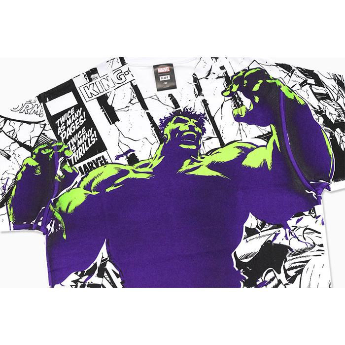 ハフ Tシャツ 半袖 HUF メンズ マーベル ハルク ガンマ コラボ ( HUF×MARVEL HULK Gamma S/S Tee T-SHIRTS カットソー トップス TS01973 )[M便 1/1]｜icefield｜08