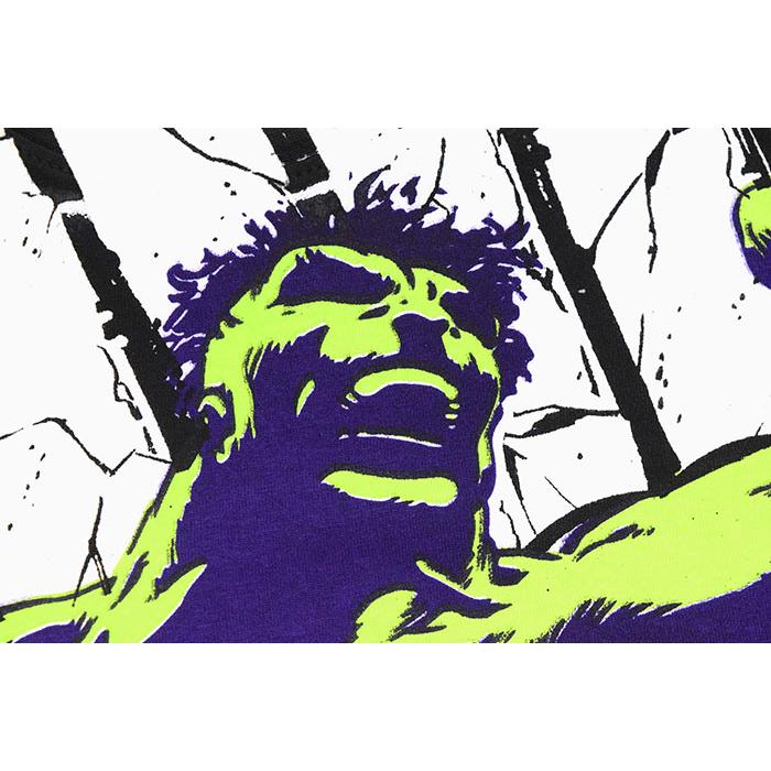 HUF（ハフ） Tシャツ 半袖 メンズ マーベル ハルク ガンマ コラボ