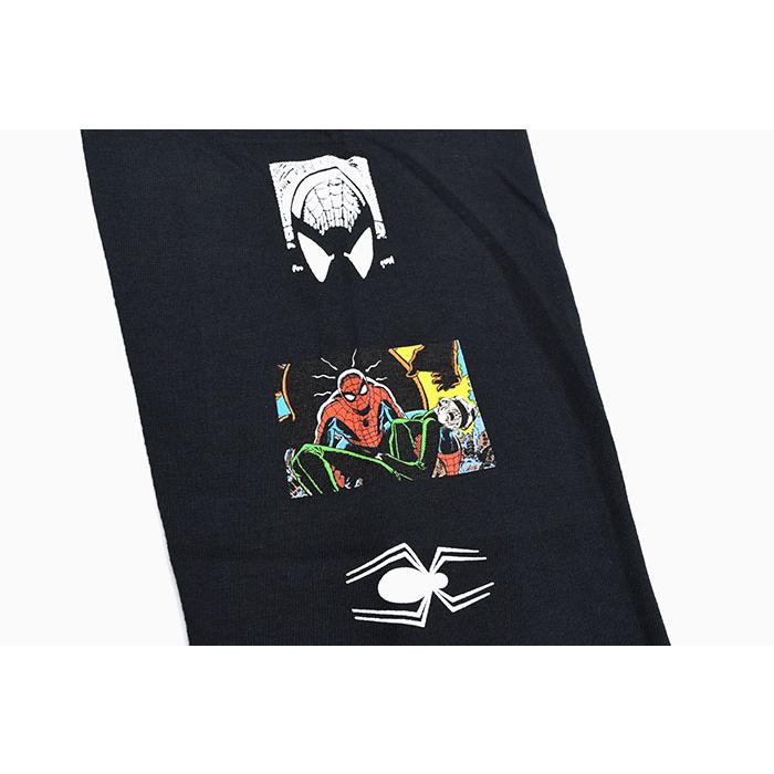 HUF スパイダーマン 長袖Tシャツ & パンツ HUF X MARVEL コラボ スパイダーマン SPIDEY SENSE Tシャツ (HUF