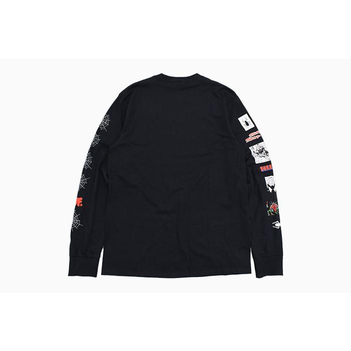 SPIDERMAN スパイダーマン／フルジップ 長袖フリース（ブラック）／刺繍 SPIDERMAN スパイダーマン／フルジップ 長袖フリース（ブラック