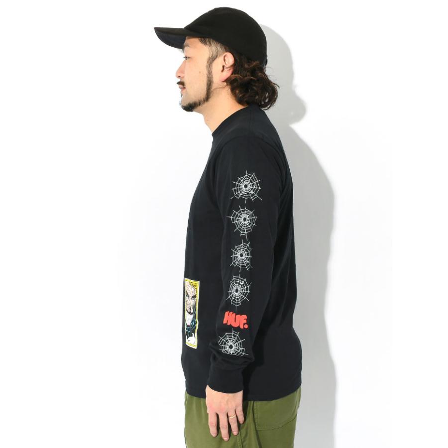HUF（ハフ） ロンT Tシャツ 長袖 メンズ スパイダーマン スパイディ 