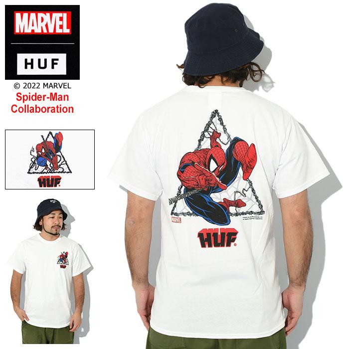 HUF（ハフ） Tシャツ 半袖 メンズ スパイダーマン スウィップ