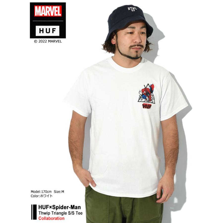 HUF（ハフ） Tシャツ 半袖 メンズ スパイダーマン スウィップ
