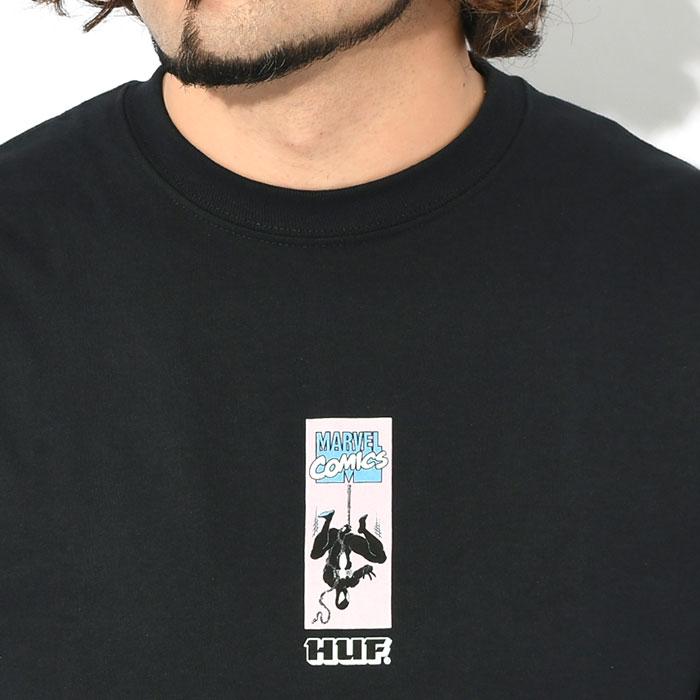 HUF（ハフ） Tシャツ 半袖 メンズ スパイダーマン ハンギン アウト