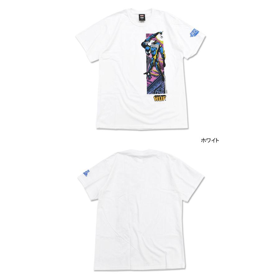 HUF（ハフ） Tシャツ 半袖 メンズ スパイダーマン ウェブ オブ コラボ