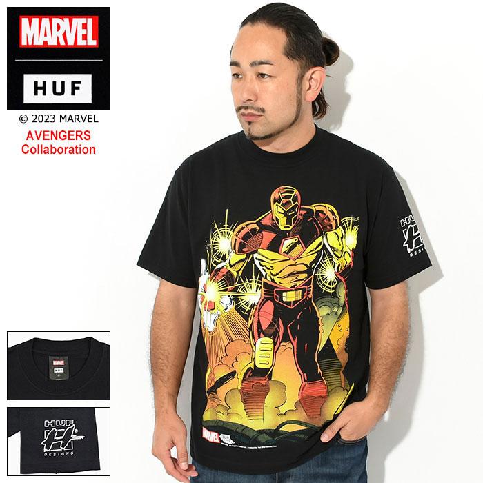 HUF（ハフ） Tシャツ 半袖 メンズ マーベル アベンジャーズ アイ アム