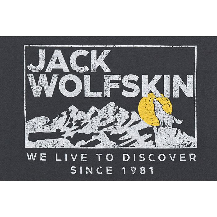 Jack Wolfskin（ジャックウルフスキン） ロンT Tシャツ 長袖 メンズ
