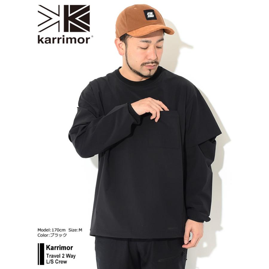 Karrimor（カリマー） カットソー 長袖 メンズ トラベル 2 ウェイ