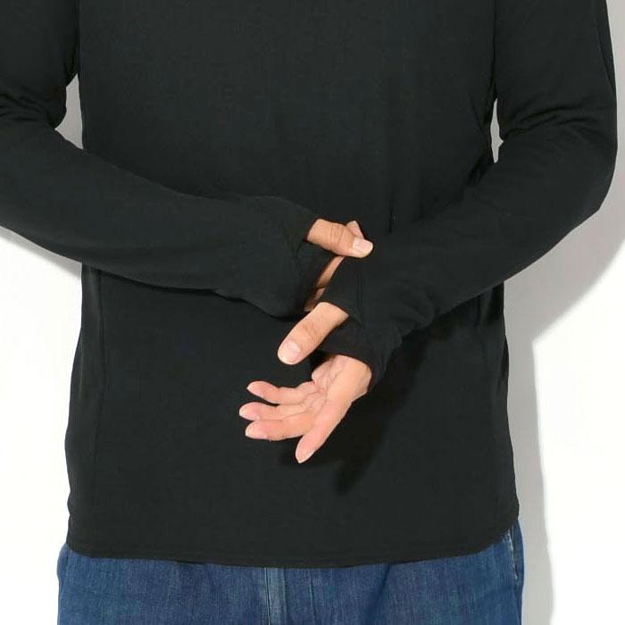 カリマー オクタ サーマルクルー メンズ ミドルレイヤー ブラック 101595-9000 Karrimor（カリマー） カットソー 長袖 メンズ オクタ サーマル クルー