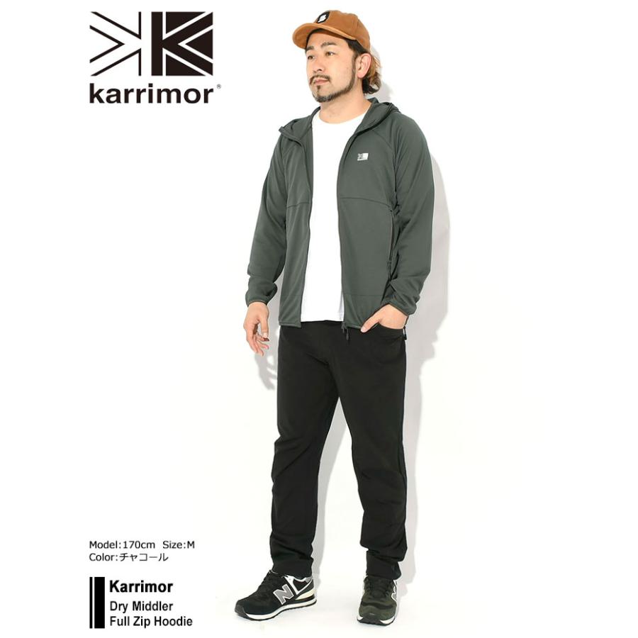 Karrimor（カリマー） パーカー ジップアップ メンズ ドライ ミドラー