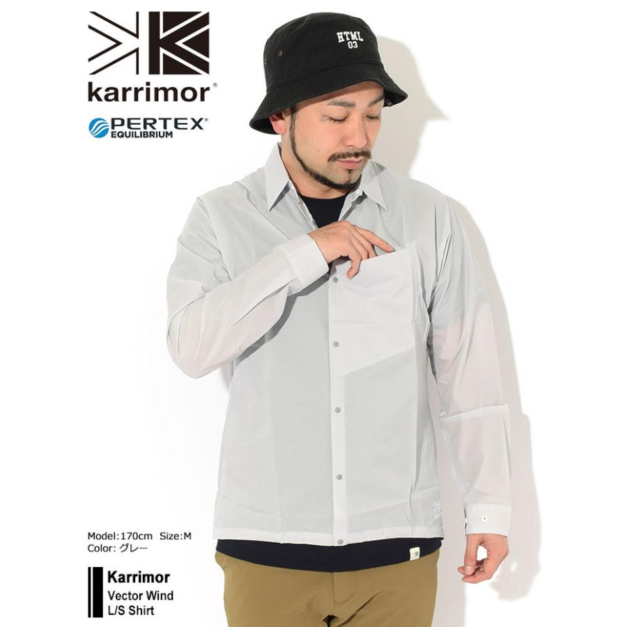 Karrimor（カリマー） シャツ 長袖 メンズ ベクター ウィンド ( Vector