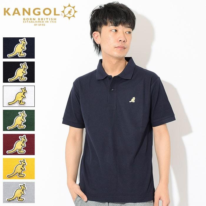 カンゴール ポロシャツ 半袖 KANGOL メンズ シンボリック スタンダード(Symbolic Standard S/S Polo 鹿の子 ピケ ポロ トップス LCK0008)｜icefield