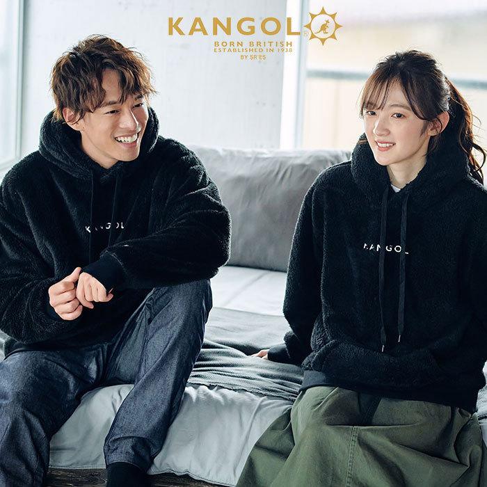 KANGOL（カンゴール） パーカー プルオーバー メンズ ボア フリース