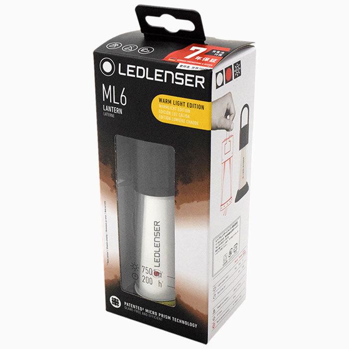 レッドレンザー ランタン LEDLENSER ML6 ウォーム ( ML6 Warm Lantern LEDランタン ライト 照明 防水 充電式  750ルーメン 暖色 502084 )