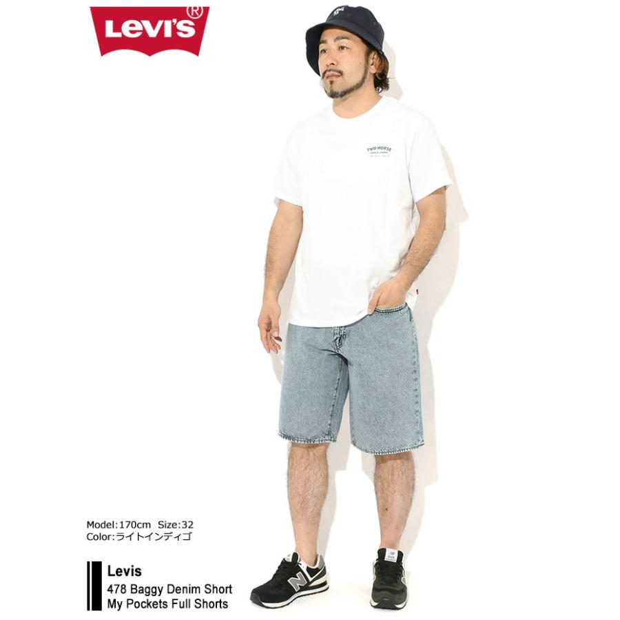 Levi's（リーバイス） ハーフパンツ Levis メンズ 478 バギー デニム