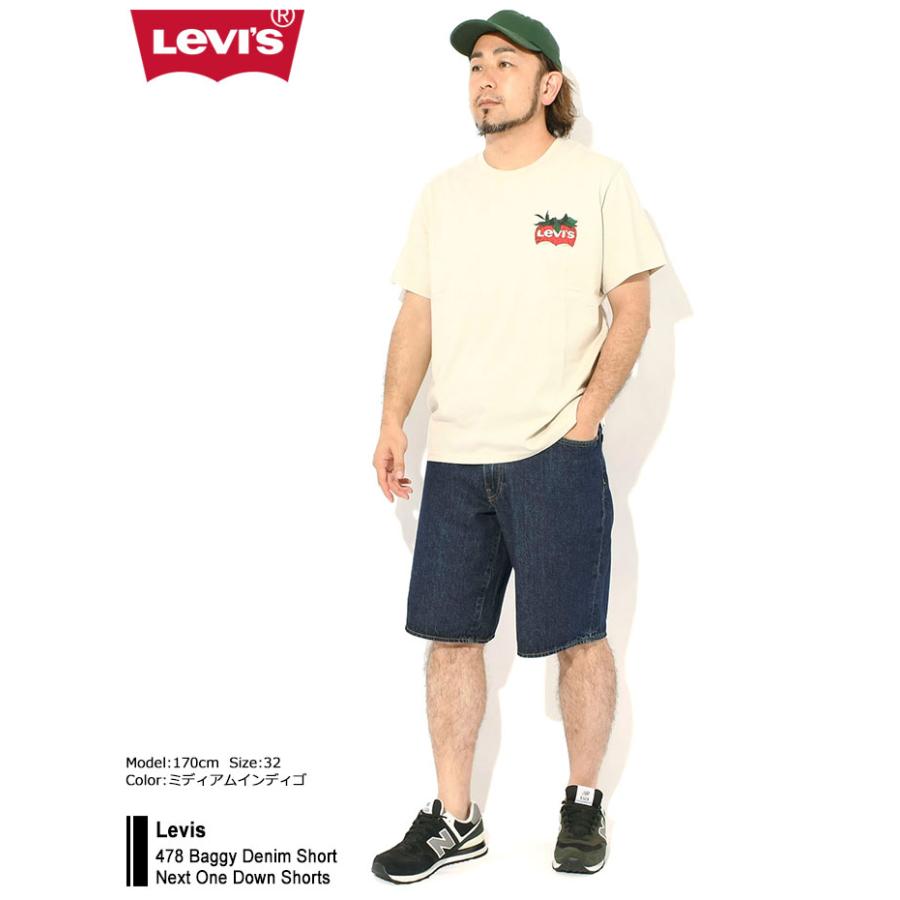 【専用】buddix (バディ) ダブルニーショーツ【定価以下・未着用】 Levi's（リーバイス） ハーフパンツ Levis メンズ 478 バギー デニム
