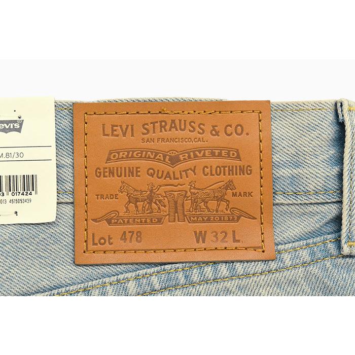 ドーブル Levi's（リーバイス） ハーフパンツ Levis メンズ 478 バギー デニム