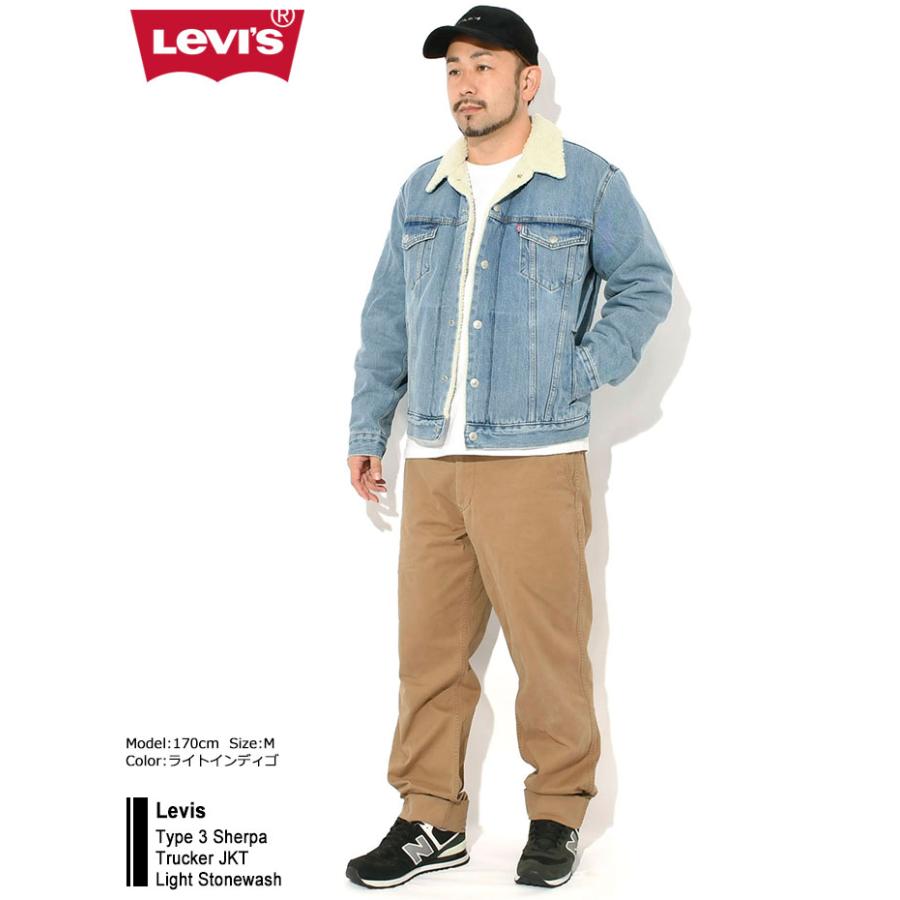 Levi's（リーバイス） ジャケット Levis メンズ タイプ 3 シェルパ