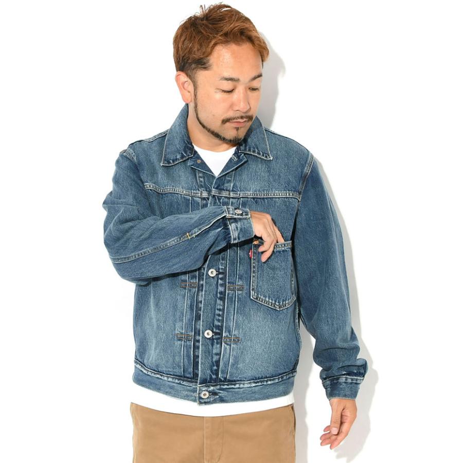 Levi's デニムジャケット Mサイズ インディゴブルー　A3174 Levi's（リーバイス） ジャケット Levis メンズ タイプ 1 トラッカー