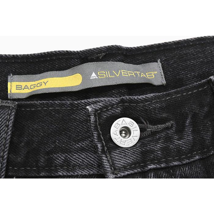 USA Levi’s シルバータブ ブラック バギー カーペンターデニム SILVER TAB Levi's リーバイス シルバータブ バギー