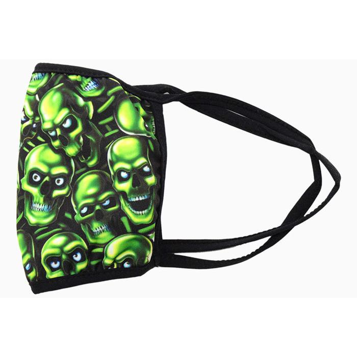 LIQUID BLUE リキッド ブルー マスク スカル パイル グリーン フェイス  