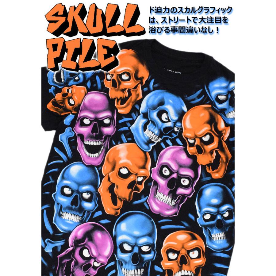 リキッド ブルー Tシャツ 半袖 LIQUID BLUE メンズ スカル パイル 2 ( Skull Pile 2 S/S Tee カットソー 31757 31756 )[M便 1/1]｜icefield｜09