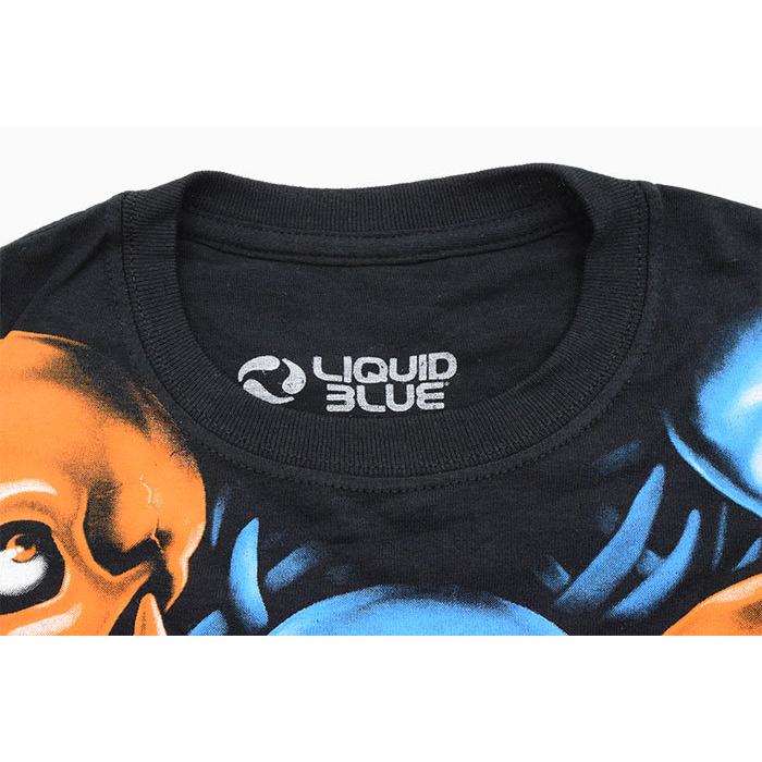 LIQUID BLUE リキッド ブルー Tシャツ 半袖 メンズ スカル パイル 2