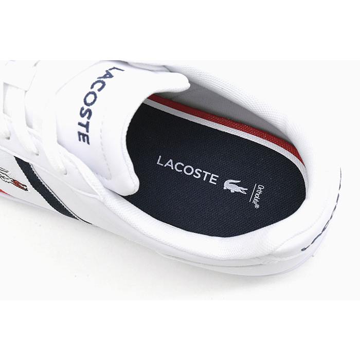 Lacoste スポーツシューズ ホワイト/ネイビー/レッド 楽天市場】ラコステ スニーカー 赤の通販
