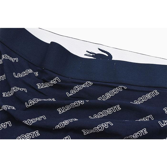 LACOSTE（ラコステ） ボクサーパンツ メンズ 3パック ロゴ プリント
