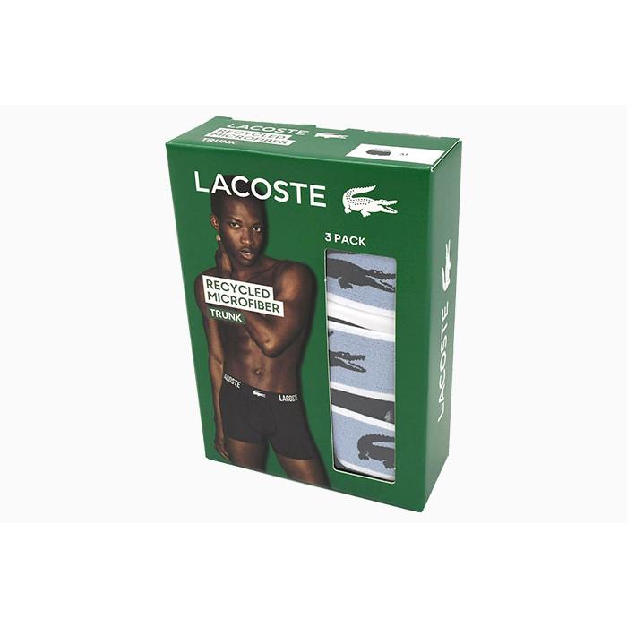 LACOSTE（ラコステ） ボクサーパンツ メンズ 3パック ロゴ マイクロ