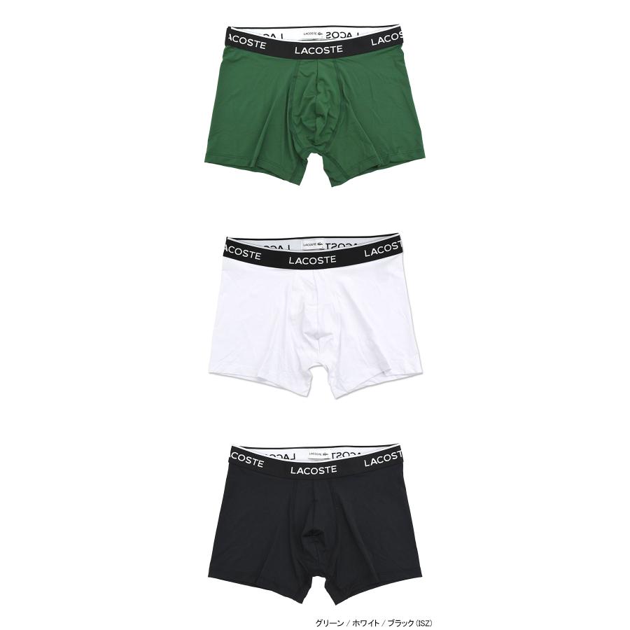 LACOSTE（ラコステ） ボクサーパンツ メンズ 3パック リサイクルド