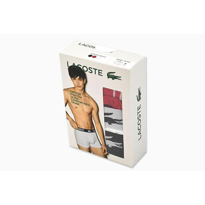 LACOSTE（ラコステ） ボクサーパンツ メンズ コットン クロック