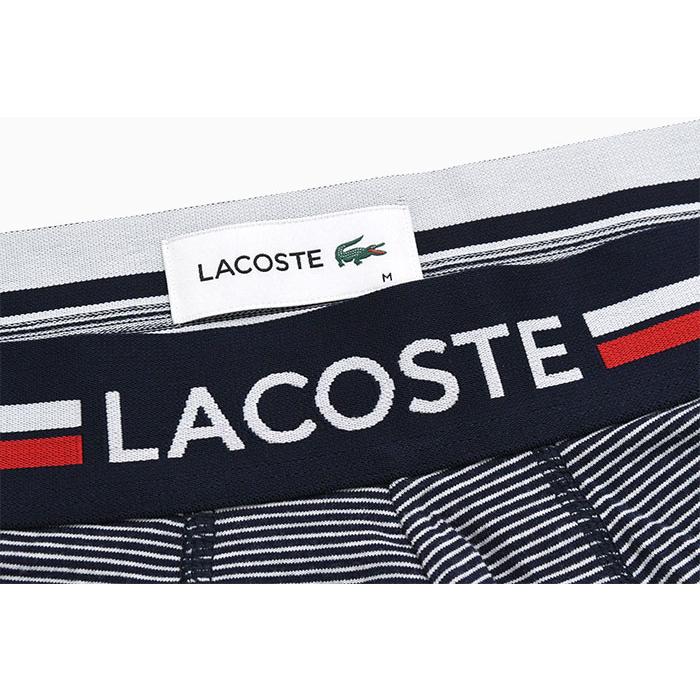 LACOSTE（ラコステ） ボクサーパンツ メンズ マルチ デザイン 3パック