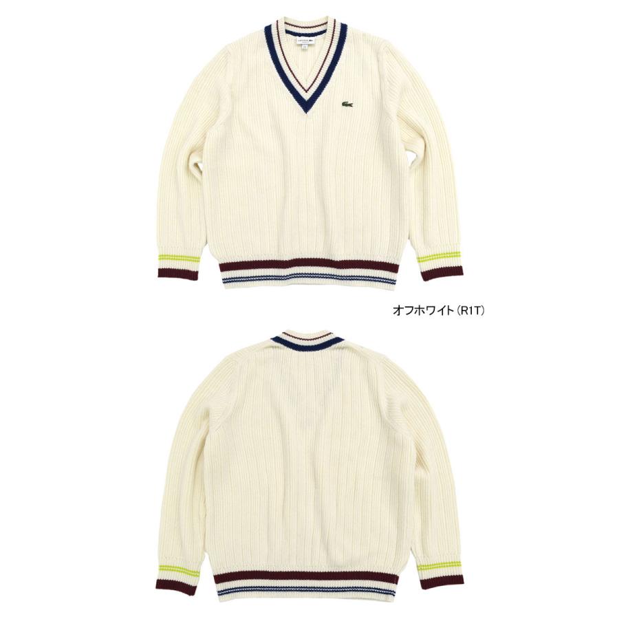 LACOSTE（ラコステ） セーター メンズ AH3133 Vネック ( AH3133 V-Neck