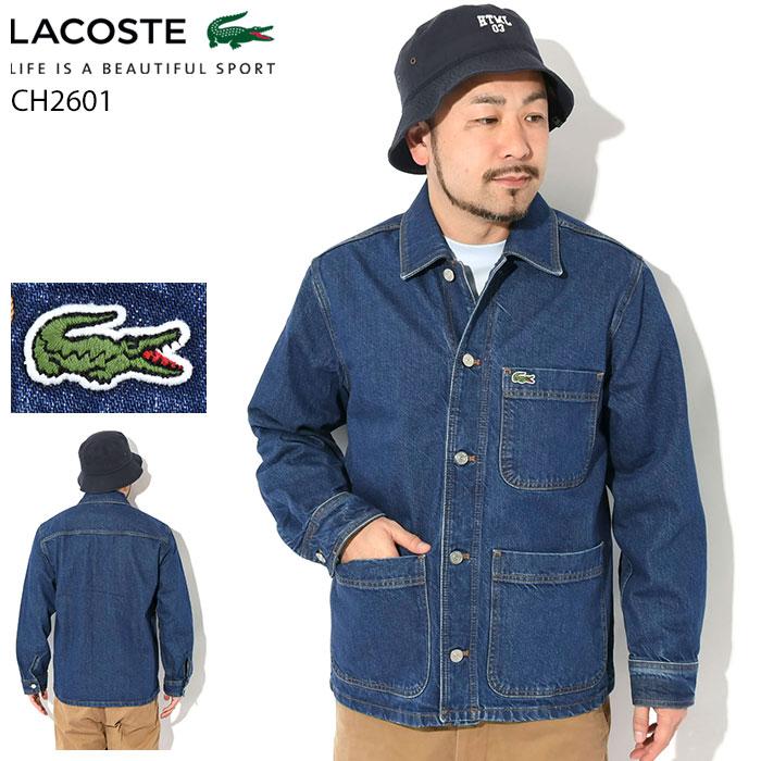 LACOSTE ラコステ ジャケット メンズ CH2601 デニム ( Denim JKT