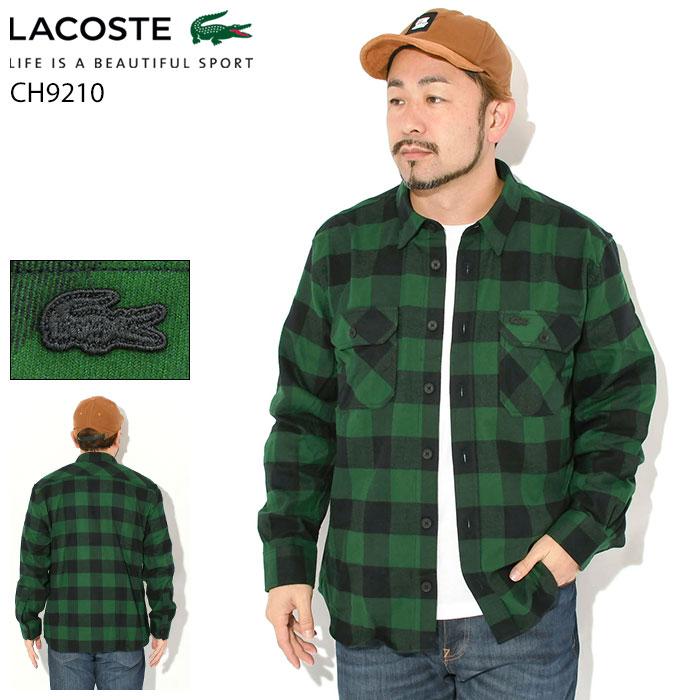 LACOSTE（ラコステ） シャツ 長袖 メンズ CH9210 ( CH9210 L/S Shirt