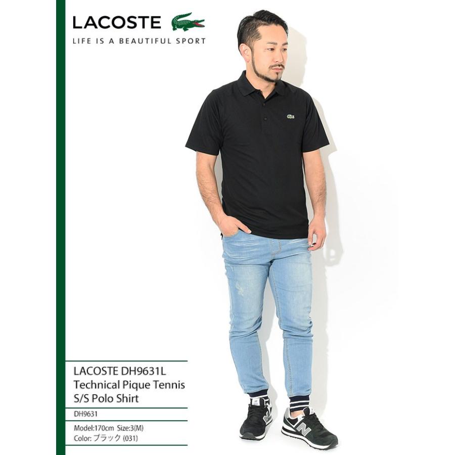 新品 SNIDEL×LACOSTE 半袖 ポロシャツ ラコステ　スナイデル LACOSTE ラコステ ポロシャツ 半袖 メンズ DH9631L テクニカル ピケ